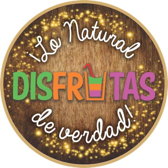 Logo de DISFRUTAS lo natural de verdad