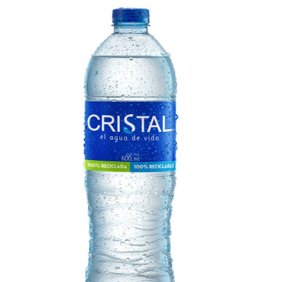 Botella de agua 600 ml